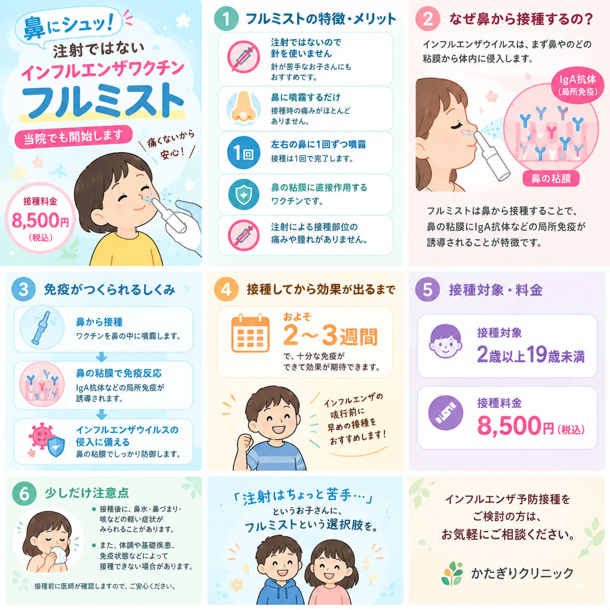 福岡県でインフルエンザ流行開始|2歳〜18歳はフルミストという選択肢も